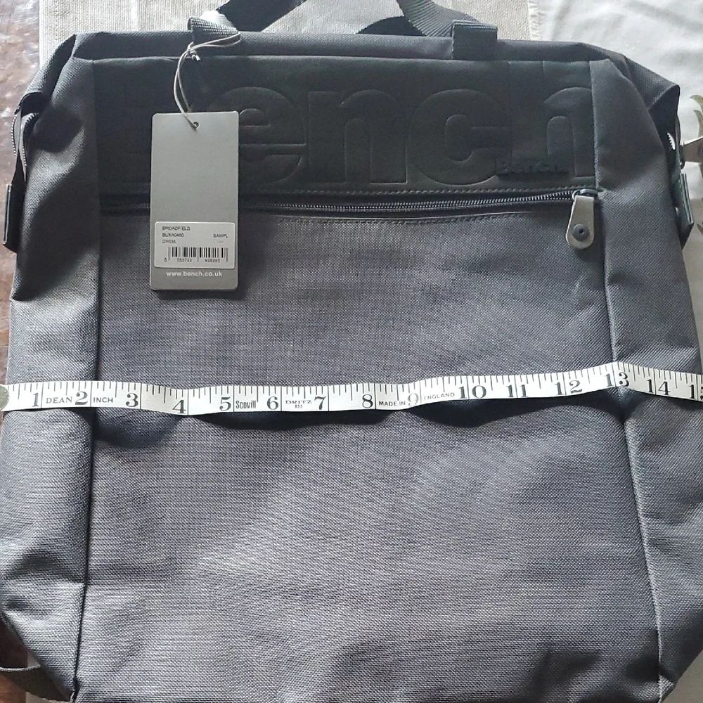 Bench Black and Gray Men's Backpack